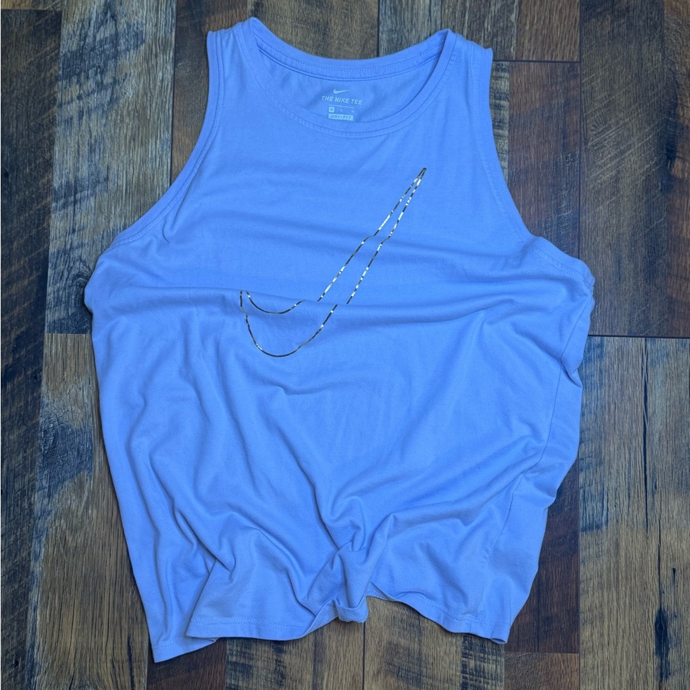 Nike Dri-FIT Athletic Tee in Blue